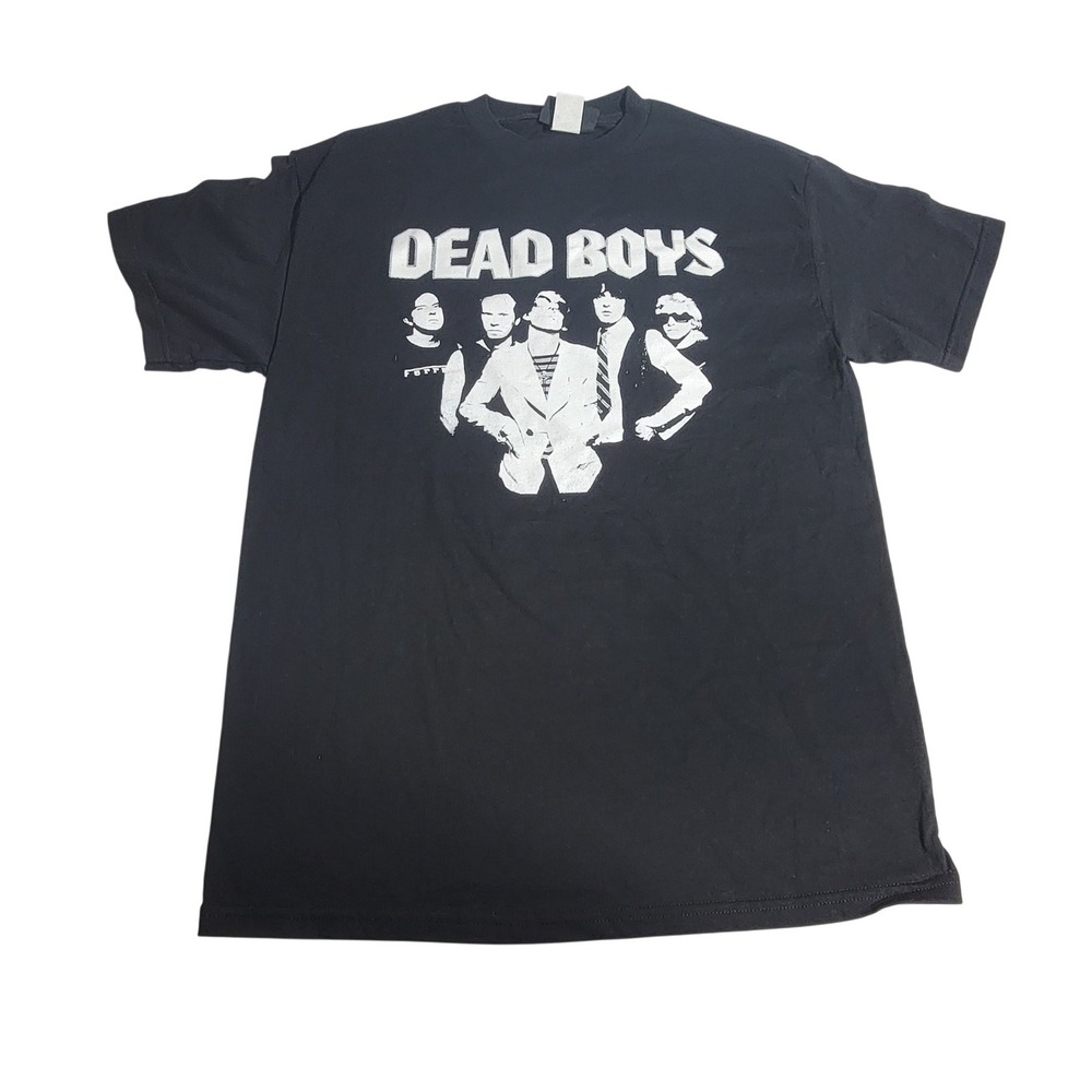 CBGB Dead Boys Band Graphic T-Shirt Mens XL Black Punk Rock Stiv Bators Tee